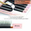 Picture of NAGARAKU yy Eyelash Extensions Supplies y lash 0.07mm D curl 15mm Premade Fans 4D Russian Volume Y Shape Faux Mink Matte 12 rows Cluster pre Fanned Wispies Crisscross Eye Lashes