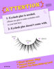 Picture of Onlyall Natural Lashes Wispy Lashes Natural Look False Eyelashes Natural Flared Eyelashes False Eye Lashes Soft Fluffy Lashes 7 Pairs HF50-Short Lashes