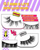 Picture of Onlyall Natural Lashes Wispy Lashes Natural Look False Eyelashes Natural Flared Eyelashes False Eye Lashes Soft Fluffy Lashes 7 Pairs D13 Sexy Cat Eye-10mm