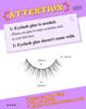 Picture of Onlyall Natural Lashes Wispy Lashes Natural Look False Eyelashes Natural Flared Eyelashes False Eye Lashes Soft Fluffy Lashes 7 Pairs DK32