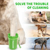 Picture of Comotech Paw Buddy Muddy Paw Washer and Foot Cleaner for Small, Medium Dogs and Cats (with 3 Absorbent Towels)