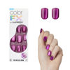 Picture of KISS imPRESS No Glue Mani Press-On Nails, Color FX, 'Levels', Dark Pink, Short Size, Squoval Shape, Includes 30 Nails, Prep Pad, Instructions Sheet, 1 Manicure Stick, 1 Mini File