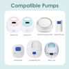 Picture of Maymom Duckbill Valves for Spectra. Designed for Spectra S1 Spectra S2 Spectra 9 Plus Spectra Dew 350 Not Original Spectra Pump Parts Spectra S2 Accessories Replace Spectra Valve (6 ct White)