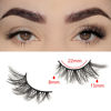 Picture of FARRED Half Eyelashes Natural False Lashes Wispy Cat Eye Strips Eyelash 14 Pairs Faux Mink Strip Eye Lashes Pack for Daily Makeup (F20 | 8-15 mm)