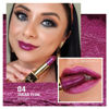 Picture of Oulac Purple Lipstick for Women with Metallic 3D Shine Lightweight Hydrating Formula, High Impact Lip Color, Vegan Beauty, Full Coverage Lip Makeup, Sugar Plum (04)