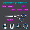 Picture of COOLALA Stainless Steel Hair Cutting Scissors 6.5 Inch Hairdressing Razor Shears Professional Salon Barber Haircut Scissors, One Comb Included, Home Use for Man Woman Adults Kids Babies