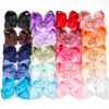 Picture of CÉLLOT 20PCS Big 6 Inch Hair Bows for Girls Grosgrain Ribbon Bow Toddler Back to School Hair Accessories with Alligator Clips for Toddlers Schoolgirls Kids Teens