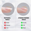 Picture of GAOY 2 Pcs 16ml Clear Builder Gel for Nails, Nail Strengthener in a Bottle, Nail Extension Hard Gel, Soak Off Long Lasting UV Gel, Base Coat Top Coat Needed