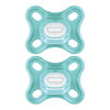 Picture of MAM Comfort Baby Pacifier, 100% Lightweight Silicone, Sterilizer Case, Unisex, 0-3 Months, 2 Count (Pack of 1)