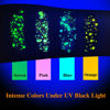 Picture of MEICOLY Neon Green Body Glitter Gel,UV Blacklight Chunky Face Glitter Gel,Glow in The Dark Glitter Paint,Singer Concert Music Festival Party Rave Accessories,Halloween Glitter Makeup for Women,50ml