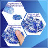 Picture of MEICOLY Chameleon Blue Body Glitter,Chunky Face Glitter Gel,Color Changing Mermaid Singer Concerts Glitter,Sparkling Glitter for Face Body Hair,Halloween Festival Party Glitter Makeup,50ml
