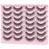 Picture of FARRED Natural Lashes Short Eyelashes Wispy False Mink Lash Pack 14 Pair Natural Look Fluffy Doll Eyelash Small Fake Strip Lashes Full Pestañas Sets for MUA and Beginners Daily Makeup (F5 | 8-15mm)