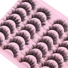 Picture of FARRED Lashes Natural Look Short Cat Eye Natural Lashes Fluffy Wispy False Eyelashes 14 Pairs Faux Mink Strip Eye Lashes Pack for Daily Makeup (F7 | 6-15mm)
