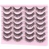 Picture of FARRED Natural Lashes Short Eyelashes Wispy False Mink Lash Pack 14 Pair Natural Look Fluffy Doll Eyelash Small Fake Strip Lashes Full Pestañas Sets for MUA and Beginners Daily Makeup (F3 | 8-16mm)