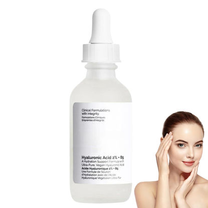 Picture of Hyaluronic Acid 2% + B5,Face Moisturiser, Hyaluronic Acid Serum For Face Hydrated, Hyaluronic Acid Face Serum for Women Plump And Smooth Skin, Hyluronic Acid Serum For Face Anti Aging, Skin Care