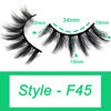 Picture of Losha Eyelashes Natural Look Faux Mink Lashes Pack Handmade Fluffy False Eyelashes 14 Pairs Eye Lashes (F45)