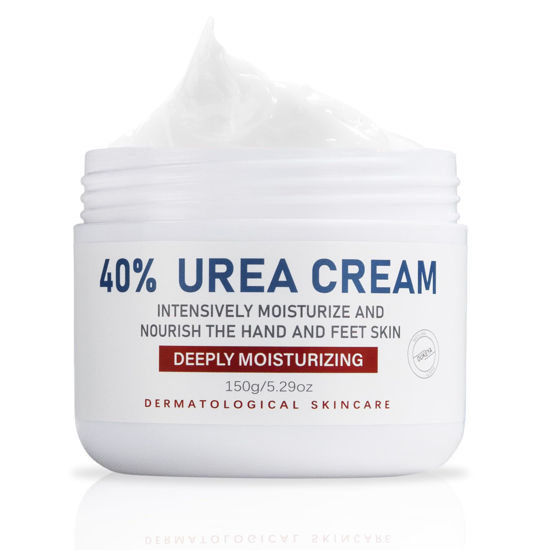 Picture of OUKEYA Urea Cream 40 Percent, Urea Foot & Hand Cream for Dry Cracked, 40 per Urea Lotion for Feet Maximum Strength