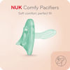 Picture of NUK Comfy Orthodontic Pacifiers, 0-6 Months, 3 count (Pack of 1)