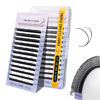 Picture of NAGARAKU 3 Tips Triple yyy Eyelash Extensions Supplies Y Lash 6D Easy Fan Russian Volume Crisscross Eyelashes Handwoven Y Shaped Mesh Wispy Clusters 12 Rows Eye Lashes Black -0.07DD (8-12mm) Mix
