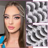 Picture of Losha Eyelashes Natural Look Faux Mink Lashes Pack Handmade Wispy False Eyelashes 14 Pairs Cat Eye Lashes (Y52)