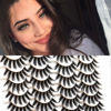 Picture of Losha Eyelashes Natural Look Faux Mink Lashes Pack Handmade Fluffy False Eyelashes 14 Pairs Eye Lashes (F69)