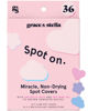 Picture of grace & stella Pimple Patches For Face (Multishape, 36 Count) - Hydrocolloid Acne Patches for Face - Dermatologist Tested, Vegan, Cruelty-Free Zit Patches for Face, Blemish Patches, Pimple Stickers