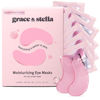 Picture of grace & stella Award Winning Under Eye Mask (Pink, 6 Pairs) Reduce Dark Circles, Puffy Eyes, Undereye Bags, Wrinkles - Gel Under Eye Patches - Gifts for Mom - Vegan Cruelty-Free Self Care