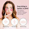 Picture of grace & stella Award Winning Under Eye Mask (Pink, 6 Pairs) Reduce Dark Circles, Puffy Eyes, Undereye Bags, Wrinkles - Gel Under Eye Patches - Gifts for Mom - Vegan Cruelty-Free Self Care