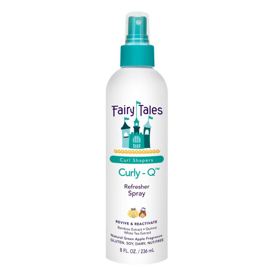 Picture of Fairy Tales Curly-Q Curl Refresher for Kids - Lightweight Spray to Define Curls, Add Bounce and Reduce Frizz - 8oz