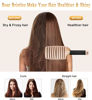 Picture of KTKUDY Detangling Brush Getting Knots Out without Pain - Boar Bristles Hair Brush Make Hair Shiny & Healthier Vented Detangler Brush for Women Men Kids Wet and Dry Hair