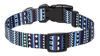 Picture of Mihqy Dog Collar with Bohemia Floral Tribal Geometric Patterns - Soft Ethnic Style Collar Adjustable for Small Medium Large Dogs（Bohemian Blue,L）
