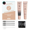 Picture of Lomansa Lash Color Kit, Professional Eyelash and Brow Color Kit, Instant Eyebrow Color with Natural Black Effects, Safe & Easy to Use 8ml
