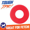 Picture of Nerf Dog Atomic Flyer Dog Toy, Flying Disc, Lightweight, Durable and Water Resistant, Great for Beach and Pool, 10 inch diameter, for Medium/Large Breeds, Single Unit, Red, one-size-for-most