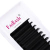 Picture of Eyelash Extensions B Curl Easy Blooming Lash Extension Matte Black Rapid Volume Lash Extensions Flowering Easy Fan Volume Lashes （0.03-B, 15-20mm Mixed Tray)