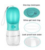 Picture of Kalimdor Dog Water Bottle, Leak Proof Portable Puppy Water Dispenser with Drinking Feeder for Pets Outdoor Walking, Hiking, Travel, Food Grade Plastic (12oz Blue)