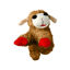 Picture of Multipet Officially Licensed Brown Mini Lamb Chop, 6" Plush Squeak Pet Toy