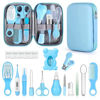 Picture of Baby Grooming Kit, Infant Safety Care Set with Hair Brush Comb Nail Clipper Nasal Aspirator,Baby Essentials Kit for Newborn Girls Boys