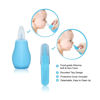 Picture of Baby Grooming Kit, Infant Safety Care Set with Hair Brush Comb Nail Clipper Nasal Aspirator,Baby Essentials Kit for Newborn Girls Boys