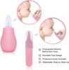 Picture of Baby Grooming Kit, Infant Safety Care Set with Hair Brush Comb Nail Clipper Nasal Aspirator,Baby Essentials Kit for Newborn Girls Boys (Pink Baby Grooming kit)