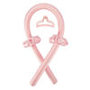 Picture of Heatless Curling Rod Headband No Heat Silk Ribbon Curling Rod Hair Roller Curls with Hair Claw Clip Lazy Natural Soft Wave DIY Hair Rollers Styling Tool for Sleep in Overnight (Pink)