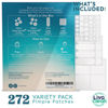 Picture of LivaClean 272 CT Pimple Patches Variety Pack w/ Tea Tree Oil, Salicylic Acid & Calendula Oil - Pimple Patches Large, Large Pimple Patches for Face Acne Patches Large, Hydrocolloid Patches
