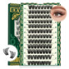 Picture of Lash Clusters 96pcs Individual Lashes D Curl 18-24mm Eyelash Clusters KEYYOU Volume Wispy Lash Extension Soft&Comfortable Easy DIY at Home(Y01 D-18-24MIX)