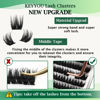 Picture of Lash Clusters,96 Pcs Cluster Lashes D Curl 14mm DIY Lash Extensions Eyelash Clusters,KEYYOU Volume Wispy Individual Lashes Soft&Comfortable Easy DIY at Home(Y10,D-14mm)