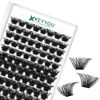 Picture of Lash Clusters 96pcs Individual Lashes D Curl 10-18mm Eyelash Clusters KEYYOU Volume Wispy Lash Extension Soft&Comfortable Easy DIY at Home(Y24 D-10-18MIX)