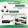 Picture of Lash Clusters,96 Pcs Cluster Lashes D Curl 10mm DIY Lash Extensions Eyelash Clusters,KEYYOU Volume Wispy Individual Lashes Soft&Comfortable Easy DIY at Home(Y07,D-10mm)