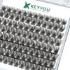 Picture of Lash Clusters,96 Pcs Cluster Lashes D Curl 10-18MIX DIY Lash Extensions Eyelash Clusters,KEYYOU Volume Wispy Individual Lashes Soft&Comfortable Easy DIY at Home(Y13,D-10-18MIX)