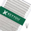 Picture of Lash Clusters 300Pcs Individual Lashes 10D 0.1D Curl 9-18MMIX Lash Extensions Clusters Lashes Soft&Natural False Eyelashes Individual DIY Eyelash Extension at Home(10D-0.1D,9-18MIX)