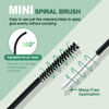 Picture of Lash Bond and Seal KEYYOU Cluster Lash Glue For Lash Clusters Strong Gentle Comfortable Bond and Seal WaterProof Mascara Wand Individual Lash Glue 5ml+5ml（BLACK)