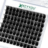 Picture of Lash Clusters,96 Pcs Cluster Lashes D Curl 12mm DIY Lash Extensions Eyelash Clusters,KEYYOU Volume Wispy Individual Lashes Soft&Comfortable Easy DIY at Home(Y04,D-12mm)