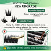 Picture of Lash Clusters,96 Pcs Cluster Lashes D Curl 18mm DIY Lash Extensions Eyelash Clusters,KEYYOU Volume Wispy Individual Lashes Soft&Comfortable Easy DIY at Home(Y10,D-18mm)